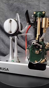 1.2K views · 36 reactions | Amazing FV1A Single Cylinder OHV Gas engine on the aluminum base Stirlingkit.com | Stirlingkit | Facebook