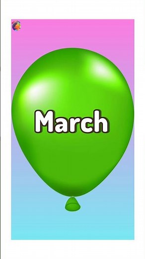 Months of the year song in english #staylittlechannel #kindergarten #rhymes #learning