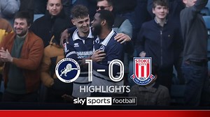Millwall 1-0 Stoke City: Mihailo Ivanovic nets last-ditch penalty to seal Lions win