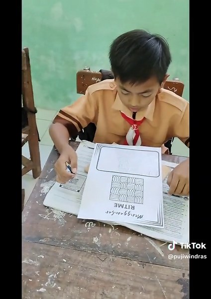 Menggambar Ritme dalam Seni Rupa: Fun Learning untuk Kelas 5