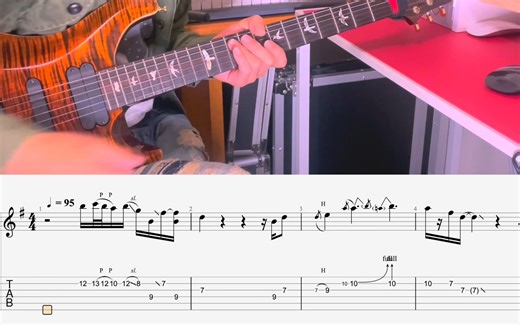 【Tab谱】B'z 名曲 HOME 电吉他SOLO 带谱教学