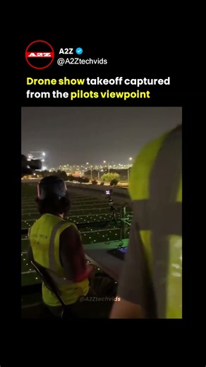 This is What 1,000 Drones Look Like From the Pilot's View!