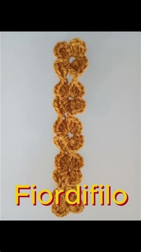Fiordifilo 🌼 Nuova tecnica all'uncinetto - Modello base #crochet #uncinetto