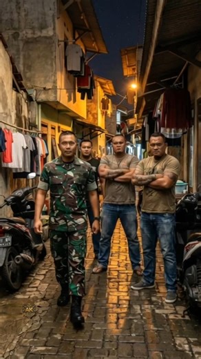 moment TNI di hadang oleh preman yang ingin balas dendam kepada nya‼️#shorts