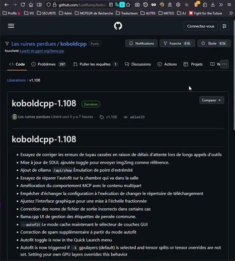 #Windows#Linux#macOS#KoboldCPP passe en version 1.108
