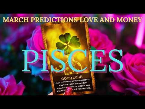 ☘️❤️ PISCES Something Revealed in March Changes Everything! Tarot Reading Love Money Soulmate