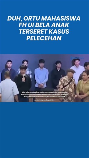 Duh, Ortu Mahasiswa FH UI Bela Anak Terseret Kasus Pelecehan, Salahkan Sosok Pembocor Chat