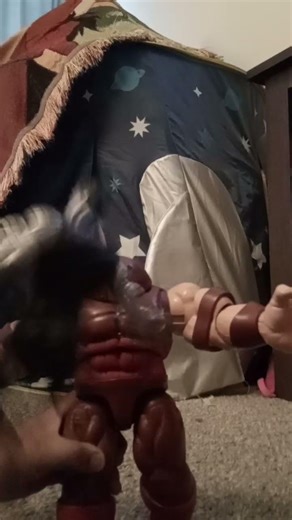 Colossus versus juggernaut fight