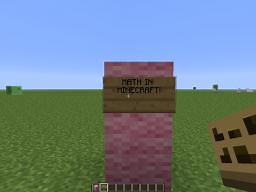 Math in Minecraft! Multiplication! Minecraft Map