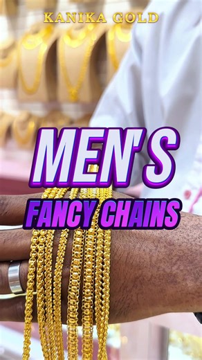 Men's Fancy Gold Chains - Elevate Your Style Today