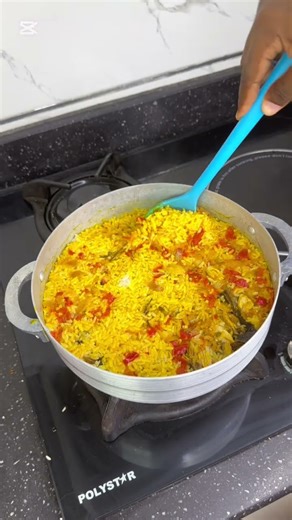 Simplest way to cook oil rice #rice #howtocook #shortsafrica #asmrfood