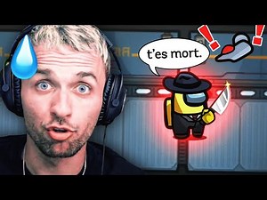 IL ME MENACE AUX CAMÉRAS… 😨 (Among Us)