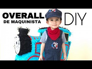 DIY OVERALL DE THOMAS EL TREN