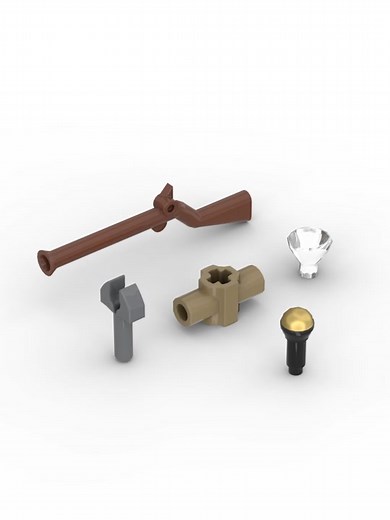 steampunk rifle #legotechnique #lego #legoweapon #legomoc #legotiktoker