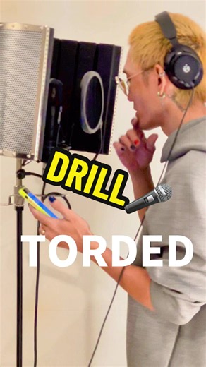 Drill 😎🎶🎤🔥 #behindthescenes #rec #torded #rap #hiphopmusic
