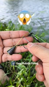 1.4M views · 13K reactions | Diy Fishing RIG 2 hook free tangle ❤❤ #fishing #fishingknot #diy #tutorial #fyp | Kang Muhidin Fishing | Facebook