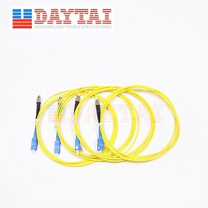 [Hot Item] FC Upc to Sc Upc Connector Simplex Sm Single Mode Fiber Optical Jumper Patch Cord