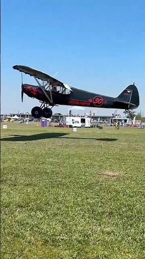 Super Cub | Textbook STOL Takeoff | Keith Lange #stol #aeroplane