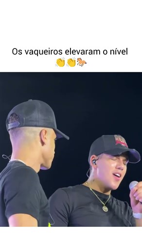 Manim Vaqueiro e Zé Vaqueiro cantando uma toada de vaquejada 👏