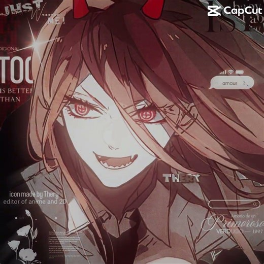 AHHHHHH POWERRR SLAYEDD 😭😭💗 || #fypシ #anime #chainsawman #power #chainsawmanpower #edit #template