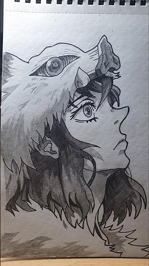 Inosuke Unmasked! Drawing Inosuke Fierce Look with Boar Mask! #inosuke #animedrawing #demonslayer