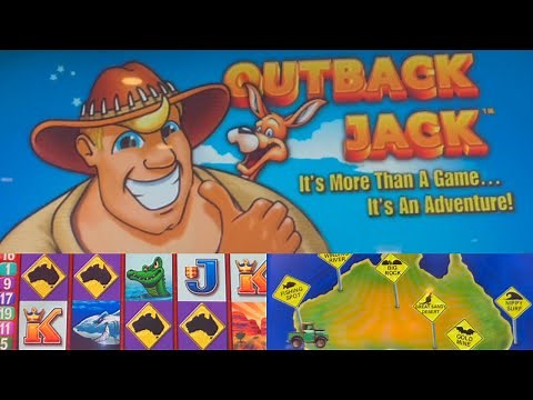 Winning ALL Outback Jack Slot Bonuses & A HIDDEN BONUS Feature