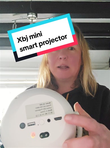 The upgraded mini smart projector with free shipping. Easy to use. Great for home entertainment #tiktokmademebuyit #spotlight #projector #hometech