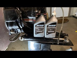 Mercruiser Alpha 1 Gen 1 Stern Drive Repairs Part 9: How to Refill the Lower Unit Oil on a Boat
