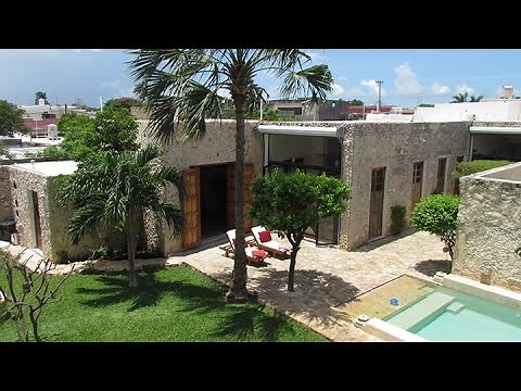Casablanca Living 3 Bedroom Luxury Property Rental, Merida, Yucatan, Mexico Daytime Video