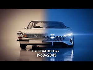 Hyundai Cars Through Time 1968–2045 | Ultimate AI Evolution in 4K