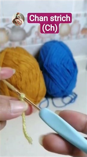 Tutorial for beginners | chan strich(ch)#diy #crochettutorial #crochetforbeginners #rajutuntukpemula