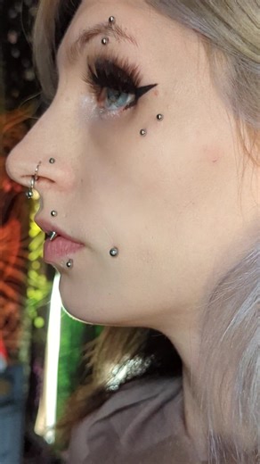 Side 👁️ #doubleiris #pupuladuplex #polycoria #doubleeye #sideeye #funeyes #creepyeyes #christinaoculara #oneeyegang