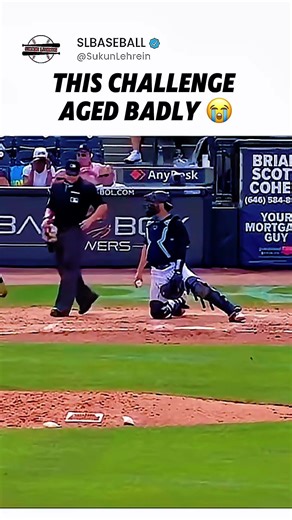 Umpire Call Challenge GONE WRONG 😳 #baseball #mlb #fyp