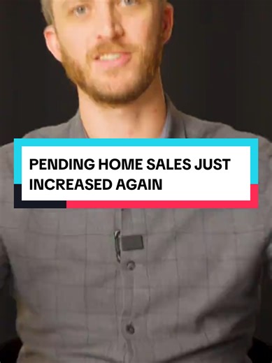 Pending home sales just increased again… - re#realestateo#mortgageo#mortgagetipso#homebuyero#homeownership E Mortgage Capital Inc. NMLS 1439141