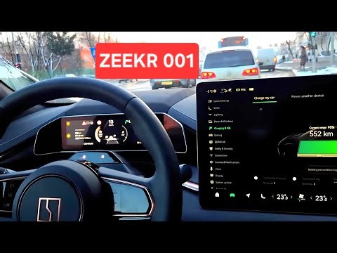 Test cu cea mai buna masina electrica chinezeasca care nu este BYD! Zeekr 001 de 544 CP si 102 kwh
