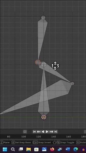 SAMPLE de RIG - easy ! #blender #rigging #animation #rigify #sample #armature #tutorial