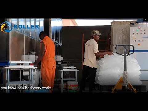 How Ice Factory Works? Koller Ice Plant in South Africa Will Show You!