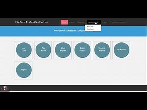 Student Evaluation System | PHP and MySQL Project Source Code | PHP MySQL CRUD Project