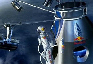 How To Film A 690mph 23 Mile Freefall (video)