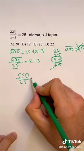 Türk Matematik Testi: 25'e Bölünme Kuralları