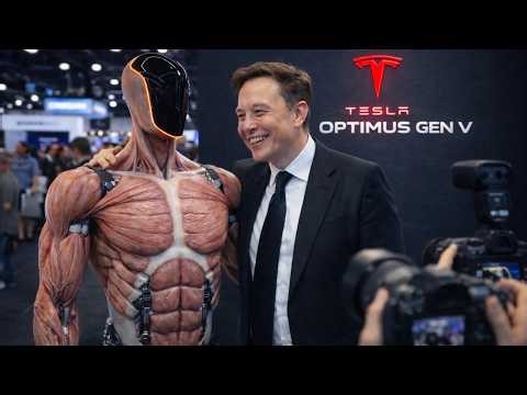 Elon Musk Just Showed Tesla Optimus With Artificial Muscles That Looks Human