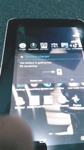 jelly bean (telpadOS) Low Battery Sound