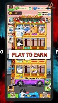 MERGE THE CATS TO EARN | LEGIT FREE EARNING APP