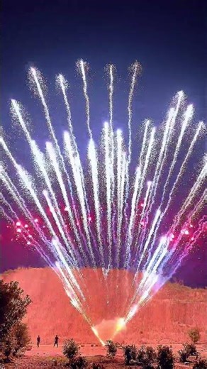 Spiral fireworks mesmerize me! #Most atmospheric firework #Full version #Luyang fireworks