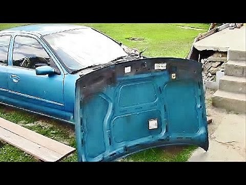 How to Remove Install a Car Hood