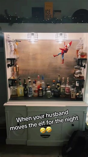 Elf on the Shelf Pranks by Husband at Night