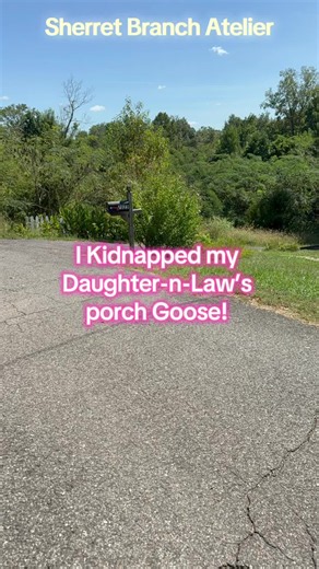 Porch Goose Makeover: Sewing a Bonnet and Outfit Surprise