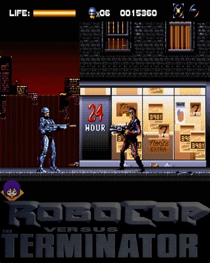 RoboCop Versus Terminator - Stage 2 🤖🔫 #nostalgia #retrogames #segagenesis #gaming | रुही मेहरा 彡