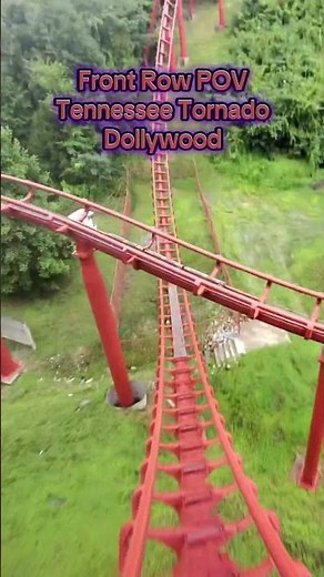 Tennessee Tornado at Dollywood - Front Row POV