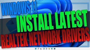 Windows 11 Install Latest Realtek Network Drivers
